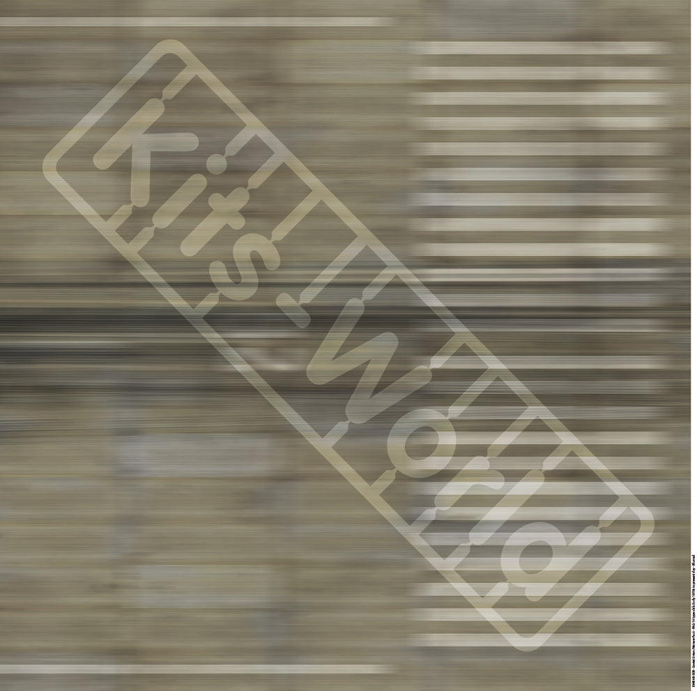 Kits-World KWB144-508 1:144 PAG-14 Pre-Stressed Concrete Slab- Blurred 225mm