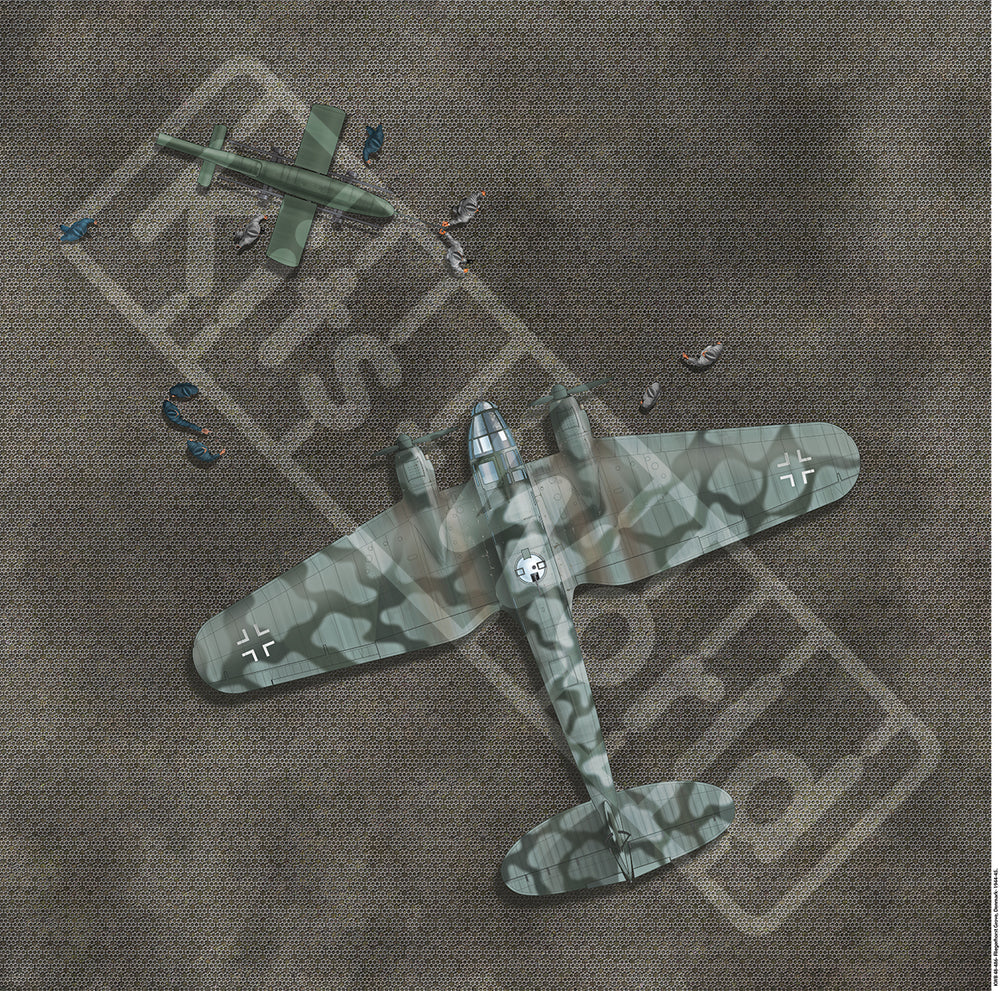 Kits-World KWB48-486 1:48 Fliegerhorst Grove, Denmark- 1.