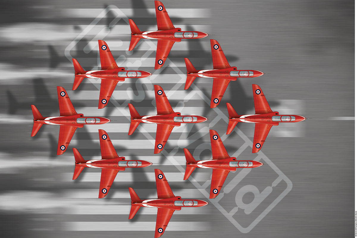 Kits-World KWB48-510 RAF Scampton Main Runway Blurred 1:48