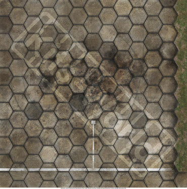 Kits-World KWB72-481 Soviet Hexagonal Slab Parking Area 1:72