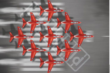 Kits-World KWB72-510 RAF Scampton Main Runway Blurred 1:72