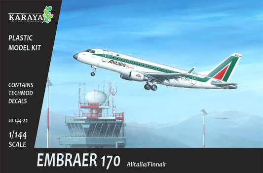 Karaya KY144-22 1:144 Embraer 170 Alitalia/Finnair