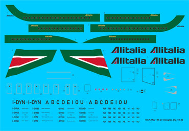 Karaya KY144-27 1:144 DC-10-30 Alitalia
