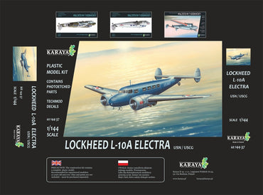 Karaya KY144-37 1:144 Lockheed L-10A Electra USN/USCG
