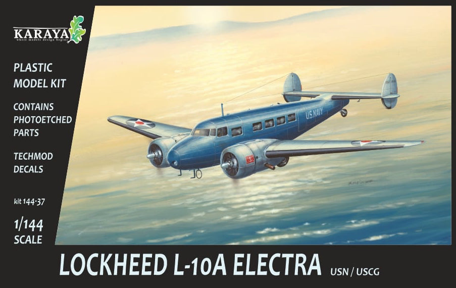 Karaya KY144-37 1:144 Lockheed L-10A Electra USN/USCG