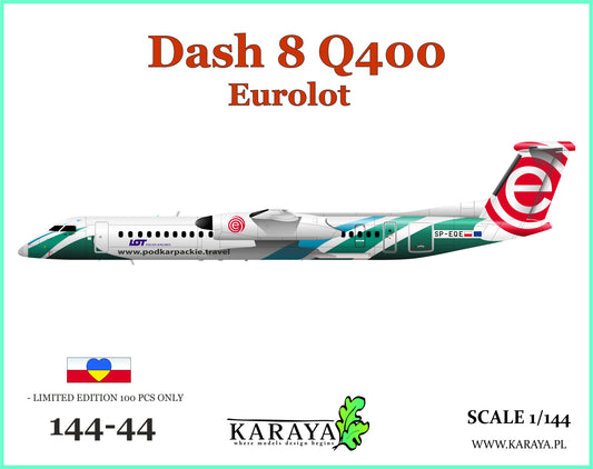 Karaya KY144-44 1:144 Dash 8 Q400