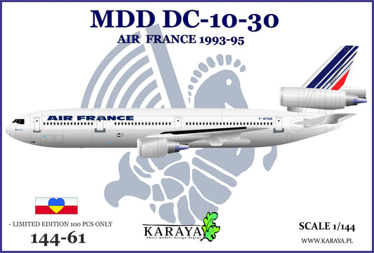 Karaya KY144-61 1:144 Douglas -10-30 Air France