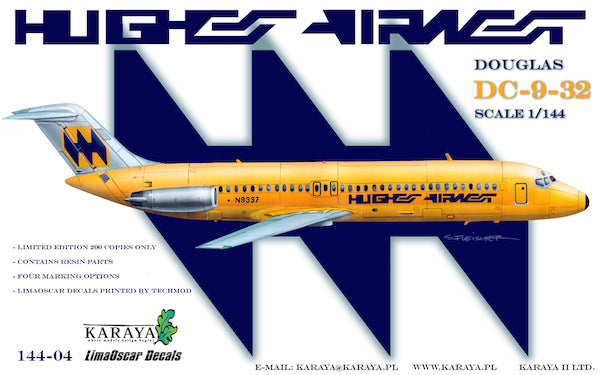 Karaya KY144-04 1:144 Douglas DC-9