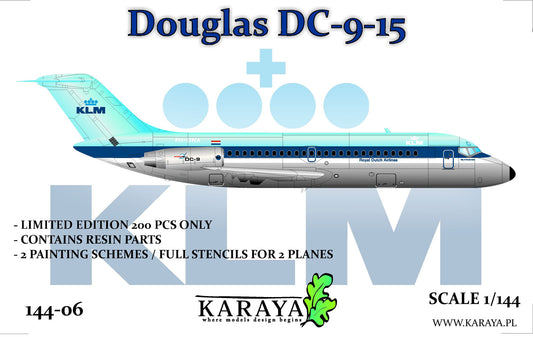 Karaya KY144-06 1:144 Douglas DC-9-15