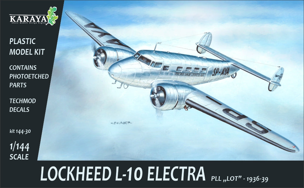 Karaya KY144-30 1:144 Lockheed L-10 Electra