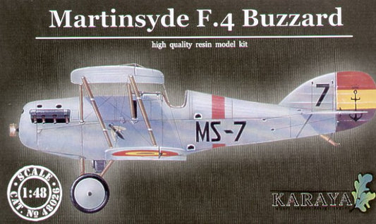 Karaya KY48026 1:48 Martinsyde F.4 Buzzard Spanish version