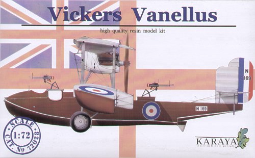 Karaya KY72028 1:72 Vickers Vanellus with decals and etched