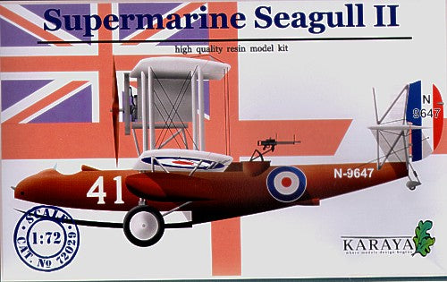 Karaya KY72029 1:72 Supermarine Seagull II with decals and etched
