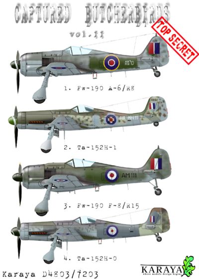 Karaya KYD4803 1:48 Captured Butcher Birds
