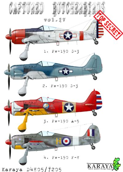Karaya KYD4805 1:48 Captured Butcher Birds