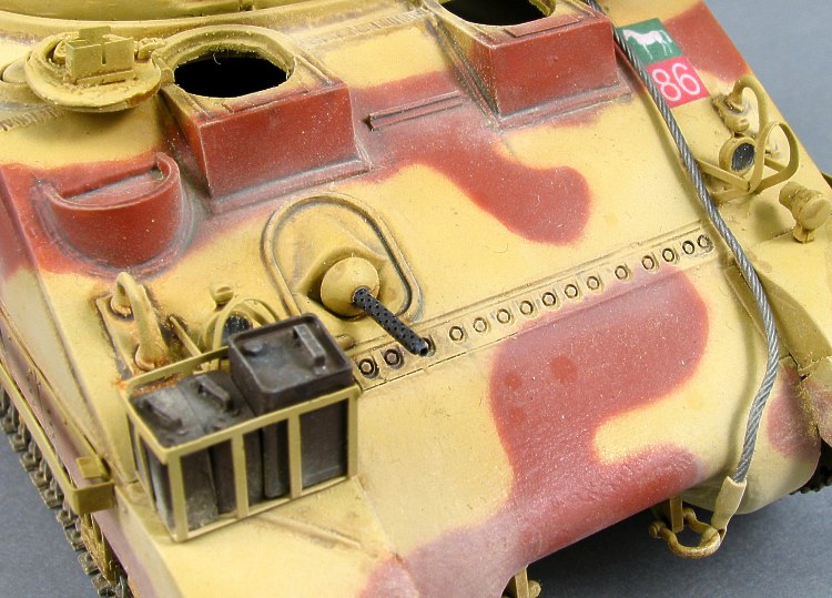 Karaya KYTCR03 1:35 Sherman Towing cable/resin eyes