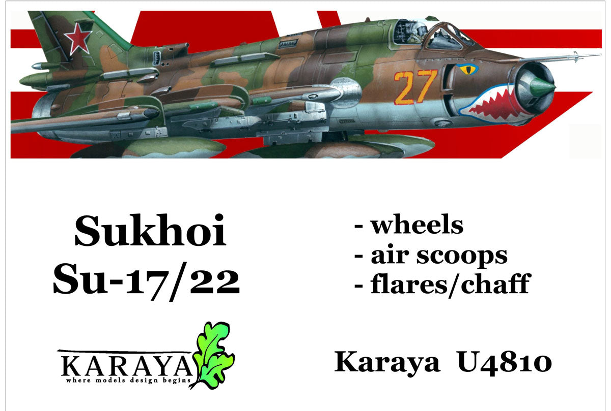 Karaya KYU4810 1:48 Sukhoi Su-17M3/Su-22M4 exterior set