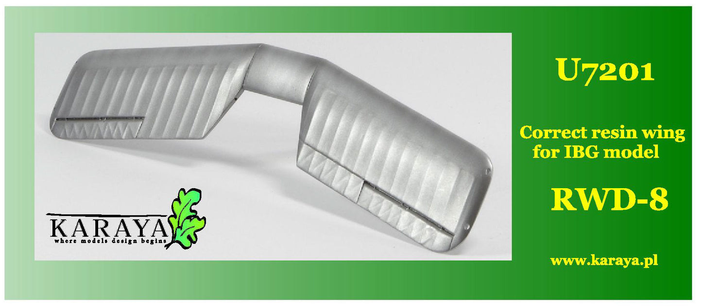 Karaya KYU7201 1:72 RWD RWD-8 Wing Correction