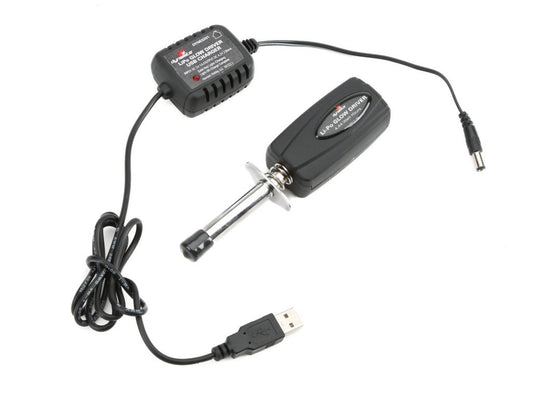 Dynamite LiPo Glow Driver w/ Batt & USB Charger DYNE0201