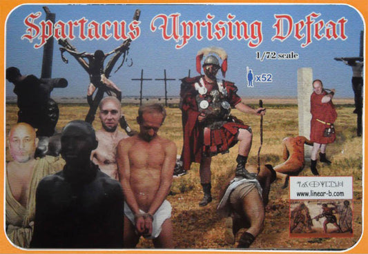 Linear-A LA006 1:72 Spartacus Uprising Defeat 52 figures + accessories