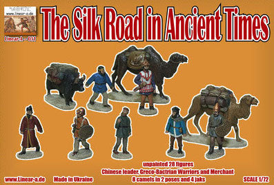 Linear-A LA008 The Silk Road Ancient Figures & Camels 1:72
