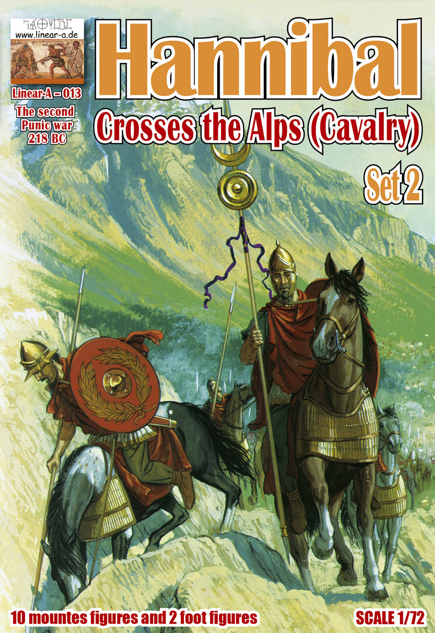 Linear-A LA013 1:72 Hannibal Crosses the Alps Set 2