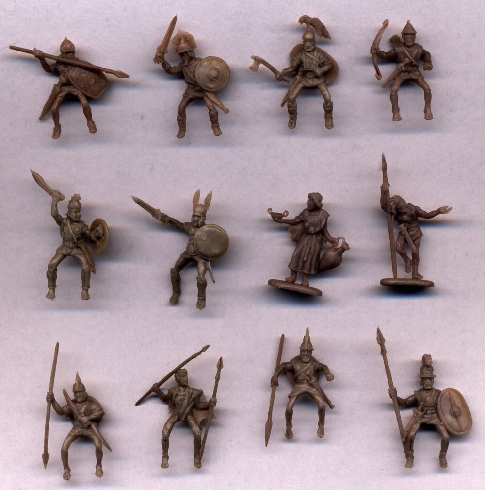 Linear-A LA022 The Etruscans Villanovan Culture Warriors 1:72