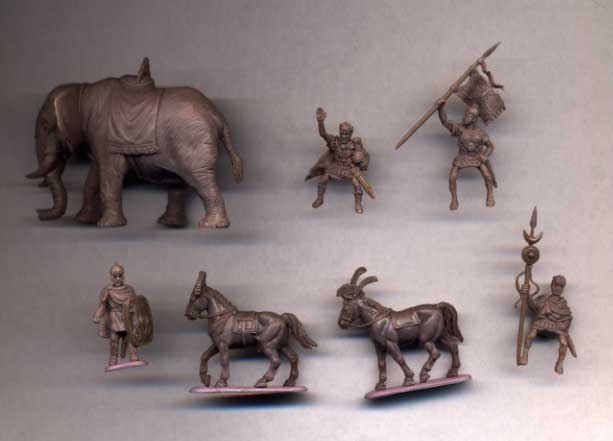Linear-A LA023 Hannibal Triumphal Entry to Italy Figures 1:72