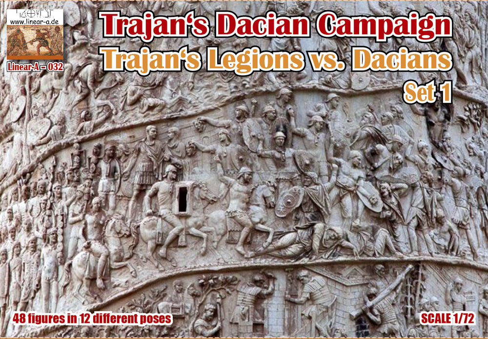 Linear-A LA032 1:72 Trajan's Legion vs. Dacians set 1