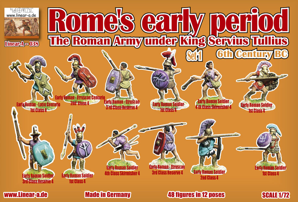 Linear-A LA038 1:72 Rome's early period