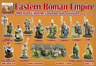 Linear-A LA040 Eastern Roman Empire Imperial Guardsmen 1:72