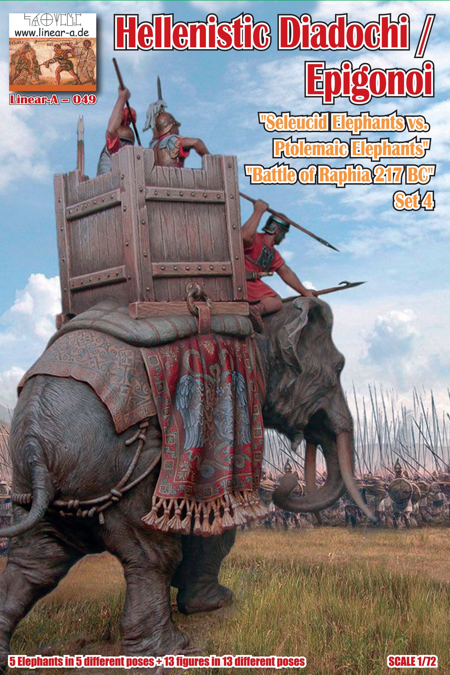 Linear-A LA049 1:72 Hellenistic Diadochi / Epigonoi