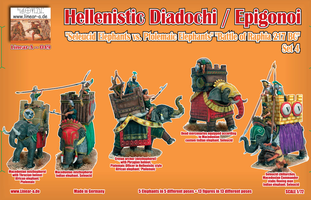 Linear-A LA049 1:72 Hellenistic Diadochi / Epigonoi