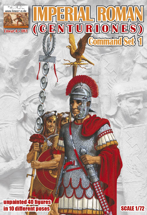 Linear-A LA061 1:72 IMPERIAL ROMAN Command SET 1