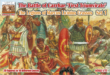 Linear-A LA067 Legions of Marcus Licinius Crassus Set 1 1:72