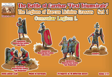Linear-A LA067 Legions of Marcus Licinius Crassus Set 1 1:72