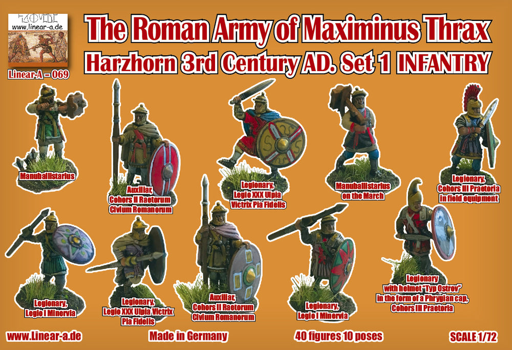 Linear-A LA069 1:72 The Roman Army 3rd Century AD