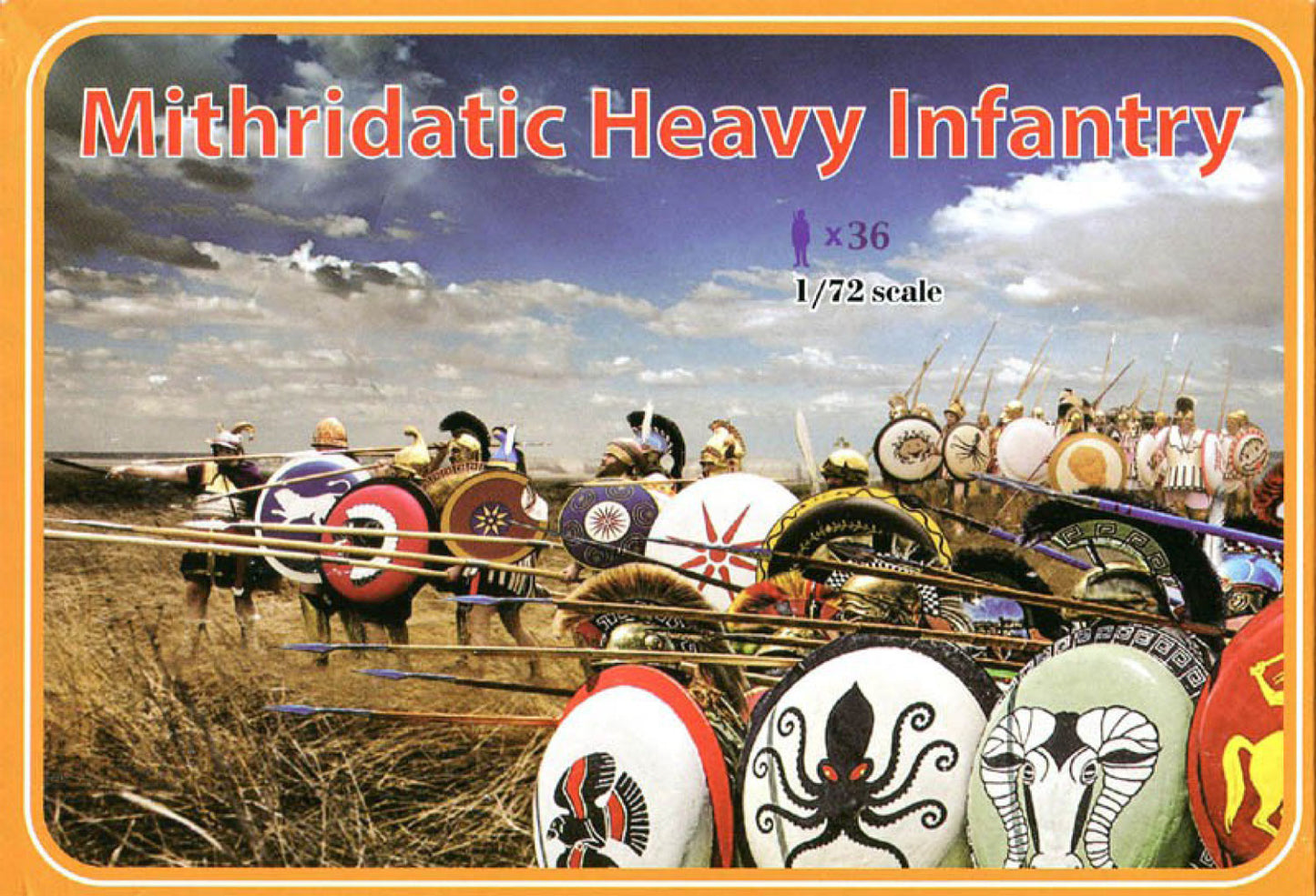 Linear-A LA078 Mithridatic Heavy Infantry Army Figures 1:72