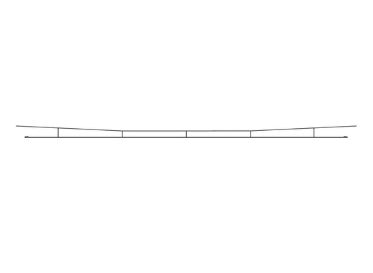 PECO LC-154 Catenary Contact Wires 500mm HO/OO Gauge