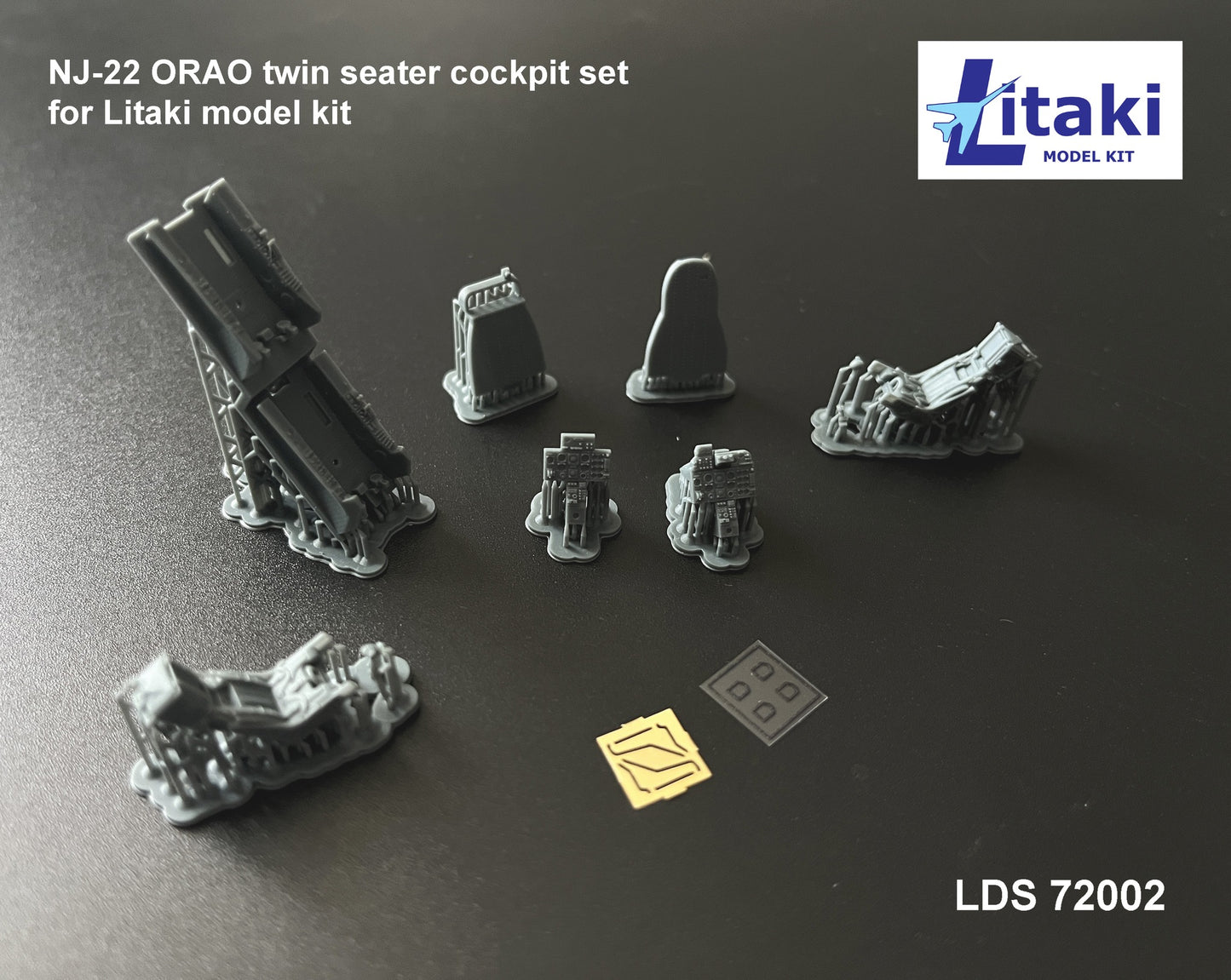 Litaki LLDS72002 Soko NJ-22 ORAO Cockpit Detail Set 1:72