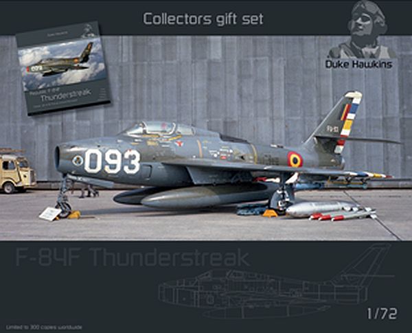 Duke Hawkins LEK-002 F-84F Thunderstreak Gift Set & Book 1:72