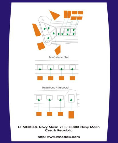 LF Models LF-CM7203 1:72 Piasecki HRP-1 Inner and outer canopy mask