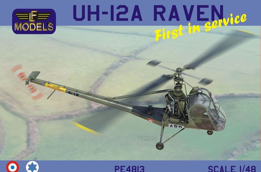 LF Models LFPE4813 1:48 UH-12A Raven First in service