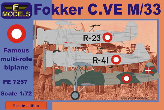 LF Models LFPE7257 1:72 Fokker C.VE M/33