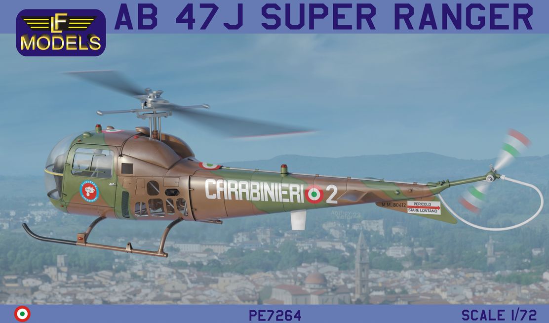 LF Models LFPE7264 1:72 AB 47J Super Ranger