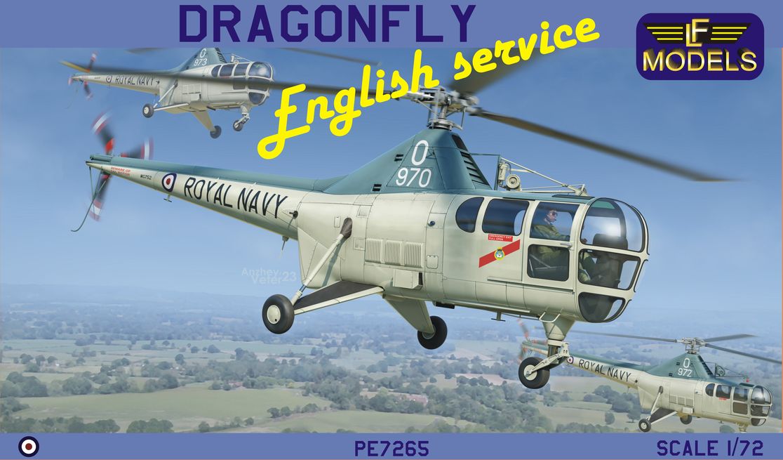LF Models LFPE7265 1:72 Westland WS-51 Dragonfly