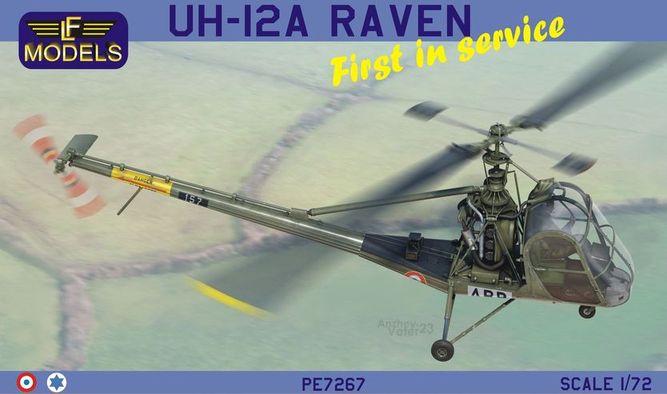 LF Models LFPE7267 1:72 UH-12A Raven First in service
