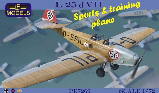 LF Models LFPE7269 L 25d VII Sports & Training Plane Model Kit 1:72