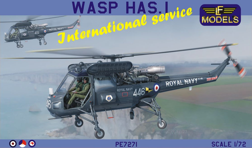 LF Models LFPE7271 1:72 Westland Wasp HAS.1 International service