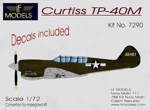 LF Models LF72090 1:72 Curtiss TP-40M two seat conversion with decals